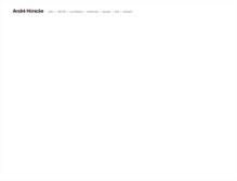 Tablet Screenshot of andre-hoenicke.de